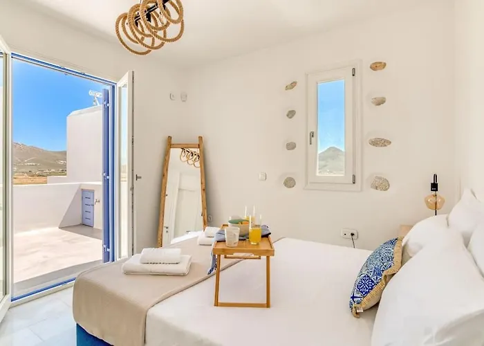 Сasa de vacaciones Paros Sea View Eco - Aetherian Ciel Villas, Aktaia Mármara