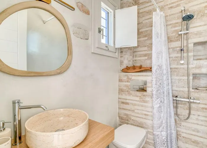 Сasa de vacaciones Paros Sea View Eco - Aetherian Ciel Villas, Aktaia Mármara